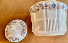 Dose mit Deckel  Porzellan Porzellanfabriken Josef Rieber & Co. AG gemarktet