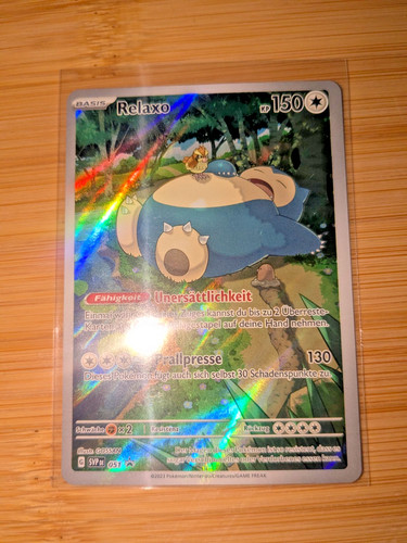 Pokemon karte relaxo snorlax - pokemon,