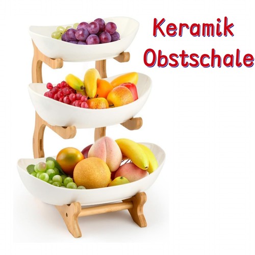 Obst etagere etagen keramik - obst,