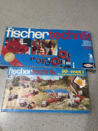 Vintage fischertechnik - 2x,