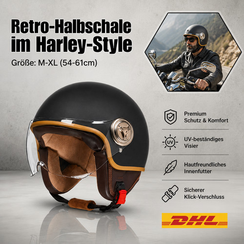 Motorradhelm jethelm - motorradhelm,