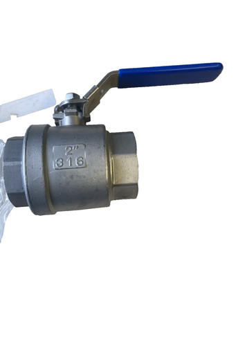 Edelstahl kugelhahn zoll v4a - kugelhahn, 2