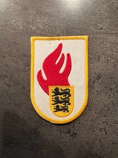 2x Feuerwehr Ärmelabzeichen