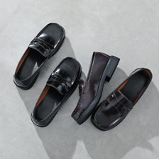 Japanische Schuluniform Low Flat Heel Students Schuhe Lolita Cosplay Schuhe