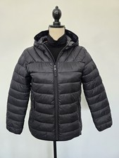 Napapijri Steppjacke, Gr. 152, schwarz, mit Kapuze