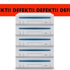 5x Nintendo Wii Konsole