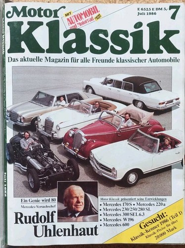 Motor klassik 1986 - klassik,