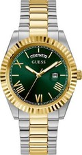 Guess Herrenuhr Connoisseur Edelstahl Farbe bicolor GW0265G8