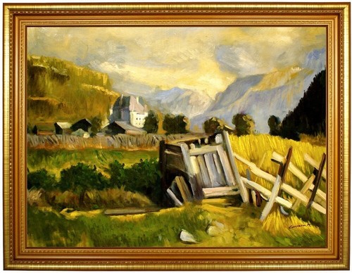 ölbild anton faistauer - Ölbild,