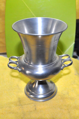 Zinn vase blumenvase - zinn, /