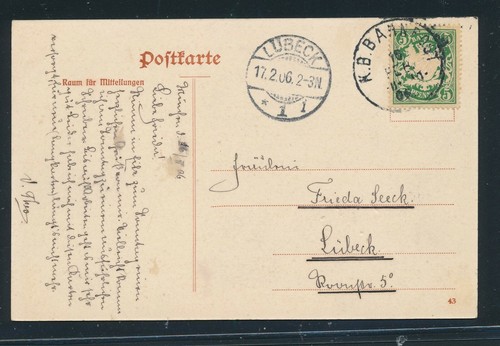 11888 bayern bahnpost - bahnpost,