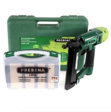 Prebena 2XR-J50 Druckluftnagler im Transportkoffer + J-BOX 8.000 Stauchkopfnägel