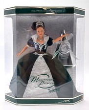 Millennium Princess Teresa Barbie Puppe & Keepsake Ornament / Mattel 25504, Ovp