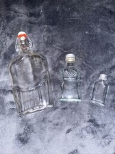 bügelflasche I 2 kleine Flaschen I Flaschen I Glas (III)
