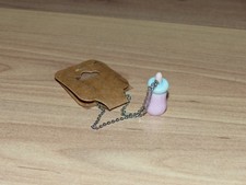neu Handarbeit hand made hangemacht Unikat Kette Kettchen Nuckelflasche Babyflas
