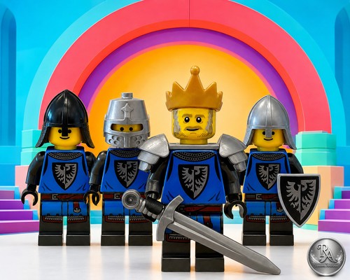 Lego minifiguren falkenritter - lego,