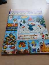 Bastelheft Window Color Weihnachten