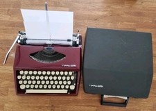 ADLER TIPPA S REISESCHREIBMASCHINE DEUTSCHLAND 1960/1970er SEHR SCHÖNER ZUSTAND.