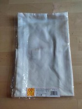 🎨 Seidenmalerei: KISSENBEZUG Kissenhülle weiß 39 x 39 cm, 100% Seide neu OVP