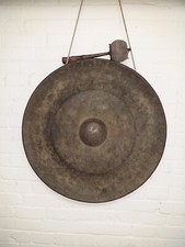 Gong 75 cm Messing mit Schlägel