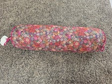 NEU Pip Studio Nackenrolle 70x22 Cm Tutti I Fiori Dark Red Dunkelrot Blumen Rot