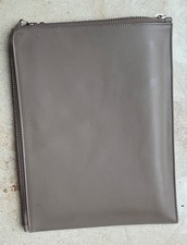 VERTRETER RETOURE! HUGO BOSS Schreibmappe, A5, Leder