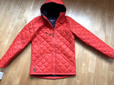 OOSC CLOTHING orange SKIJACKE aus recyceltem Material in S NP fast 400€