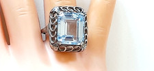 Art deco silber ring 835 - art,