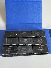Vintage 9x MOS ICs Konvolut -