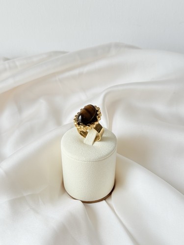 Statement ring gold - statement,