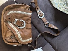 Christian Dior Vintage Gaucho Saddle Bag aus Leder | Luxus Damenhandtasche