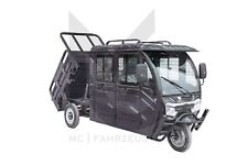 CARGO TRIKE 3000W 72V 58AH Doppel Kabine VOLTA VT5 Grau 50km Lastendreirad 25kmh