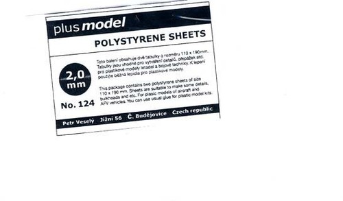 Plus model plastik platten 2 - -,