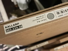 IKEA KALLARP Neu HOCHGLANZ HELLGRÜN TÜR F METOD 60x120cm 303.224.38