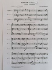 Musiknoten : MARCIA TRIONFALE
