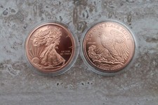 USA 1 oz 999 KUPFER " WALKING