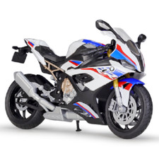 Welly 1:12 2021 BMW S1000RR Motorrad Modell OVP Weiß