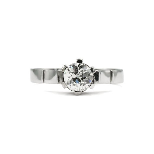 Ring mit altschliffdiamant - ring,