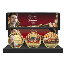 75th Anniversary of the Death of George Orwell Gold Coin Limited Edition Box Set