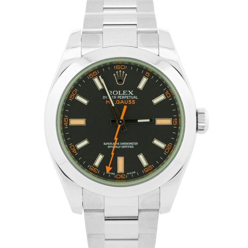 Rolex milgauss black green - milgauss,