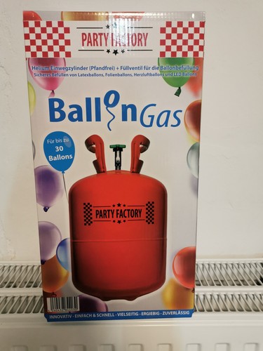 Party factory ballongas helium - ballongas,