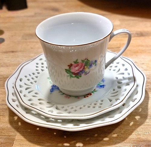 Porzellan tasse untertasse - untertasse, &