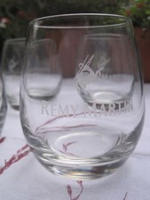 4 Remy Martin Gläser Tumbler Cognacgläser Schwenker Cocktail