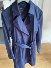 Massimo Dutti Trenchcoat dunkelblau Gr L  Modell 6725 Color 401