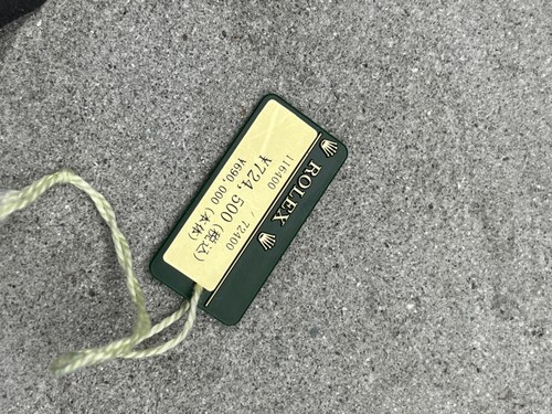 1289 orig rolex 116400gv - #1289,