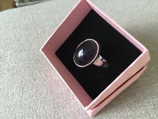 Amethyst Ring Sterlingsilber