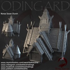 Odingard Stave Dark Realms Tabletop Terrain Wargaming 28 mm