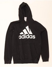 ADIDAS Herren Graphic Hoodie Pullover Medium Schwarz Baumwolle DG20