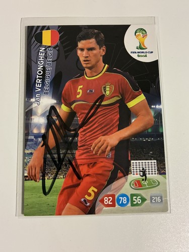 Jan vertonghen autogramm - vertonghen,