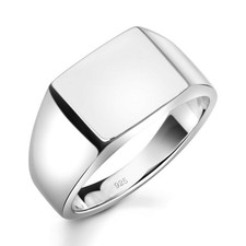 Siegelring Gravurring Massiv